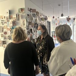 Visite du Pôle Mère-Enfant aux représentants des usagers de la Polyclinique Reims-Bezannes